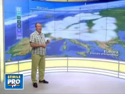 Prognoza meteo pentru Europa si Romania!