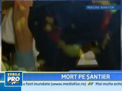 Moarte invaluita in mister, pe un santier din Bucuresti!