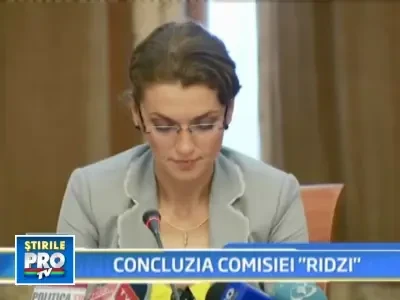 Comisia de ancheta recomanda inceperea urmaririi penale in cazul Ridzi!