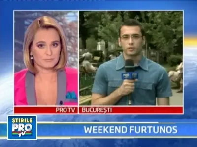 Cod galben de ploi si vijelii, in aproape toata tara, sambata si duminica