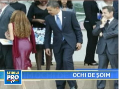 VIDEO: Ce-i frumos si lui Obama ii place! Nici Sarkozy nu e mai prejos!