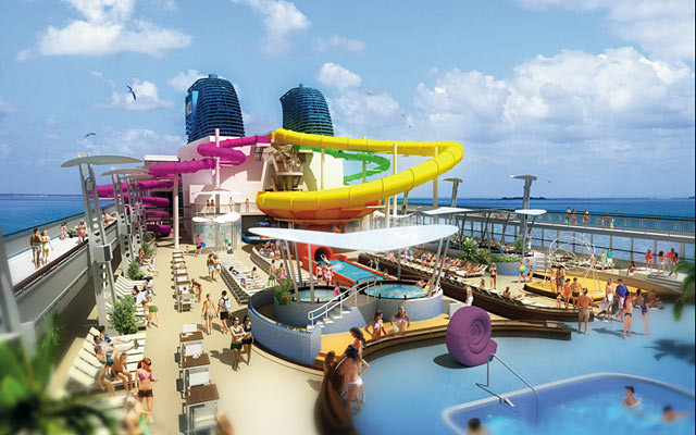 Aquapark in Parcul Tineretului, in 2010!