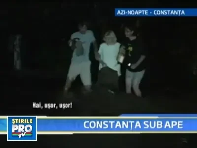 S-au rupt norii deasupra Constantei! Orasul, inundat!