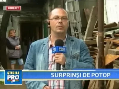 Zeci de strazi acoperite de ape in Bucuresti