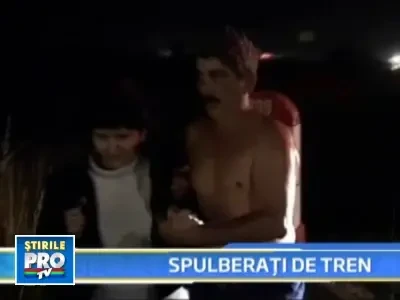 Doi tineri, spulberati de tren. Graba le-a adus sfarsitul