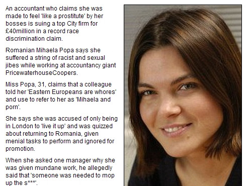 "M-am simtit ca o prostituata!" O romanca cere 46 de milioane de euro daune