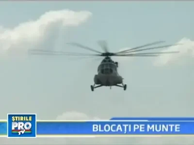 Zeci de turisti, blocati in munti din cauza ploilor torentiale!