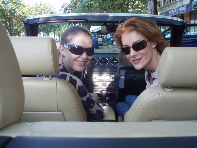 Rita Muresan ofera lectii de stil vestimentar la volan, la "Pro Motor"