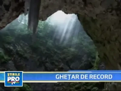 Pestera Scarisoara ar putea intra in Cartea Recordurilor!