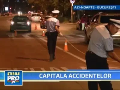 Accidente in serie pe strazile Capitalei!