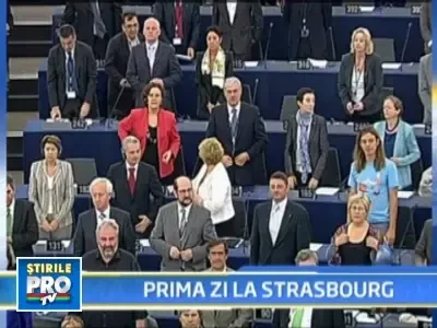 Prima zi in plen pentru europarlamentarii romani!