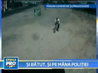 Dupa ce s-a facut de ras, hotul de la benzinarie s-a predat!