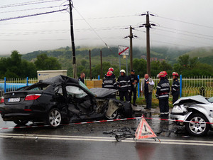 Harta mortii. Locurile unde s-au produs cele mai multe accidente in 2009