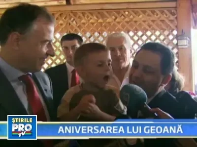 "Mircea Geoana, la multi ani, iar la anul sa ne vedem la Cotroceni!"