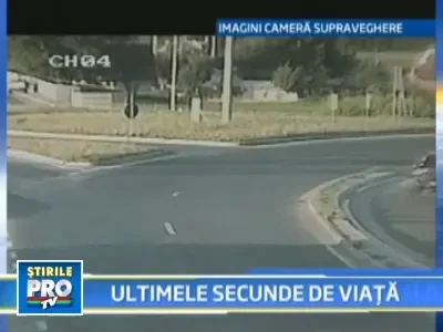 Destine frante, intr-un accident surprins de camerele de supraveghere!