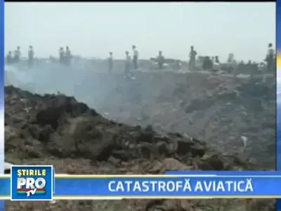 Un avion cu 168 de persoane la bord s-a prabusit in Iran! VEZI VIDEO