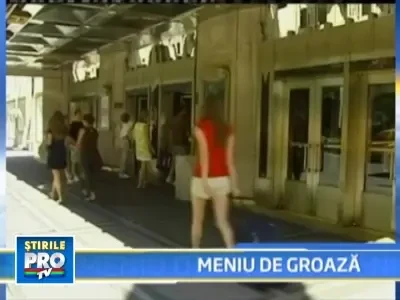 DEZGUSTATOR! Friptura asezonata cu un tampon folosit, la un hotel de lux