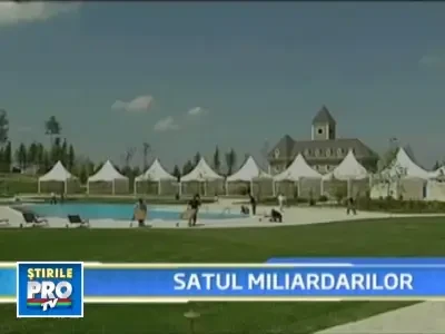 Sat pentru miliardarii Rusiei, construit la doi pasi de Moscova!