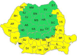 Romania se rumeneste! E cod galben de canicula!