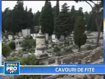 300.000 de euro costa un loc de veci, la cimitirul istoric din Roma!