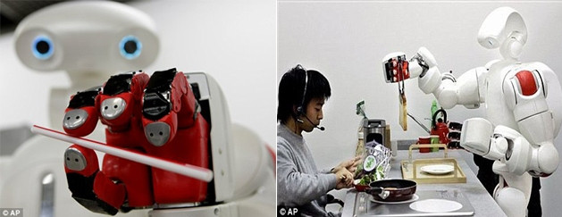 Cinci roboti la Sibiu - scene de film SF la Facultatea de Inginerie