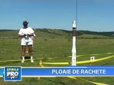 Impatimitii zborului s-au intrecut la Campionatul de Rachetomodelis