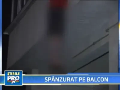 Cadavrul unui barbat spanzurat, observat de soferii aflati in trafic!