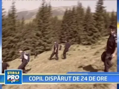 Copil de 7 ani, disparut in munti!