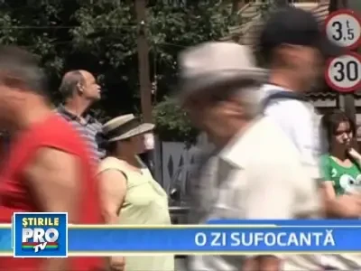 Romania a fiert sambata la peste 40 de grade!