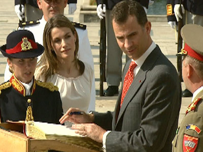 Vizita regala la Palatul Cotroceni! Printul Felipe si sotia sa, in Romania!