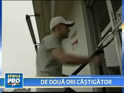 Norocul loveste in acelasi loc! A castigat de doua ori la loto