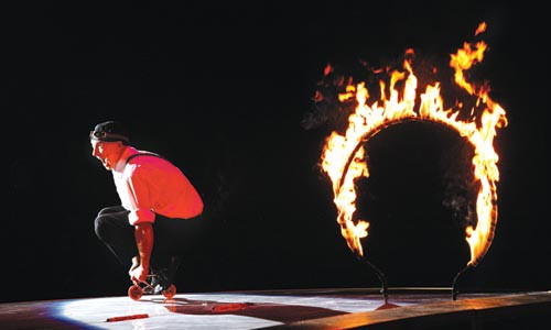 Festivalul International de Circ a debutat la Sibiu sub semnul focului!