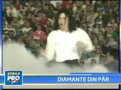 O suvita din parul lui Michael Jackson, transformata in diamant! La propriu