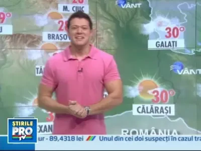 Prognoza meteo pentru urmatoarele trei zile
