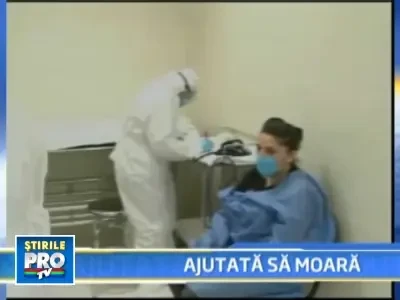 A obtinut in instanta dreptul ca sotul sa o asiste cand va fi eutanasiata!