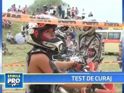 Greu la deal pe doua roti! Primul concurs de hill-climbing din Romania