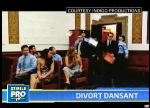 Ati vazut nunta trasnita, nu? Ce-ati zice insa de-un..divort "dansant"?