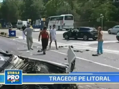 Sofer inconstient proiectat pe contrasens direct intr-un microbuz de marfa