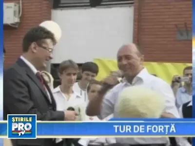 Sfarsit de saptamana plin pentru presedintele Traian Basescu