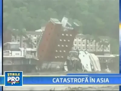 Taifunul Morakot face ravagii in Asia de sud-est!