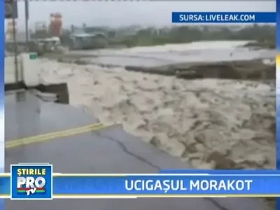 Taifunul Morakot face prapad in China! Un milion de oameni, evacuati!