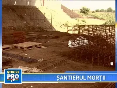 Accident de munca la Stefanesti: un muncitor a fost zdrobit de macara!