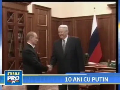 Vladimir Putin, stanca neclintita de 10 ani in fruntea Rusiei!