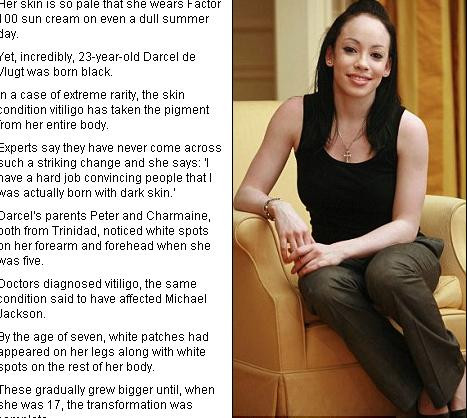 Black or White? Tanara care a luat-o pe urmele lui Michael Jackson