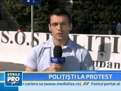 Lipsa banilor ii scoate pe politistii si vamesii romani in strada