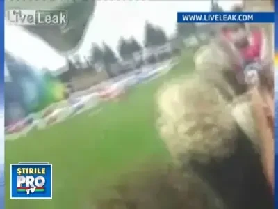 Atentie, fugiti! Balon la orizont