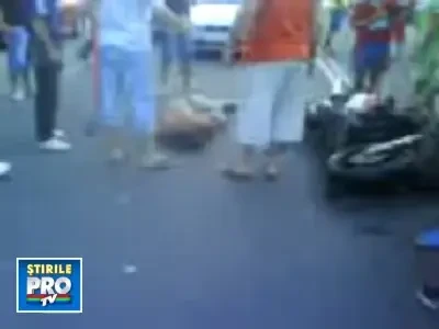 Inconstienta pe doua roti! A murit dupa ce a intrat intr-un camion!