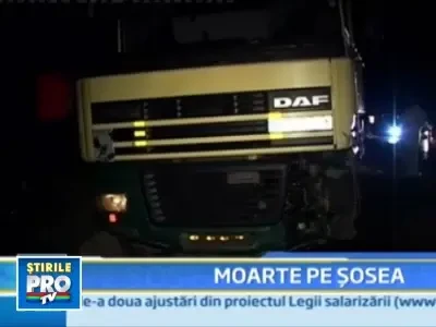 Tragedie pe Drumul European E85! Trei oameni si-au pierdut viata!