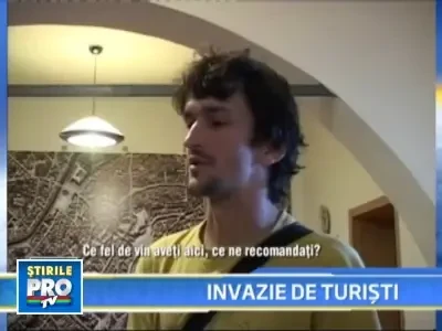 Invazie de turisti straini la Sibiu!