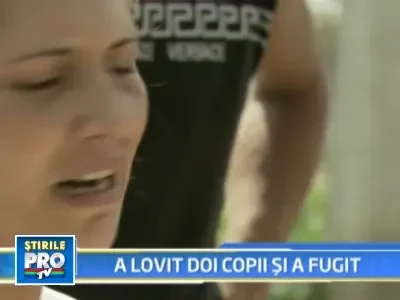 O femeie sustine ca ea a condus masina care a spulberat doi copii!